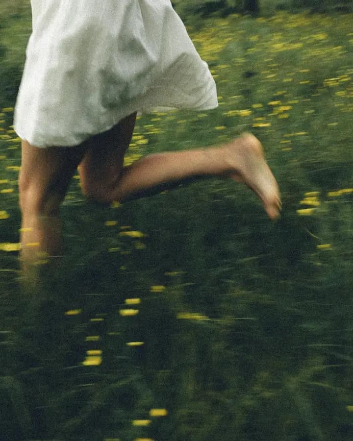 in motion
