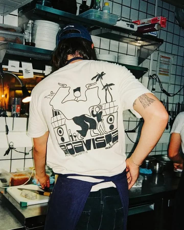 show the back